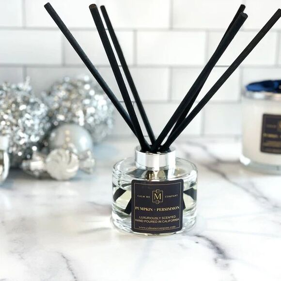 Calm Me Pumpkin + Persimmon Diffuser 5.6oz - Picture 2 of 4